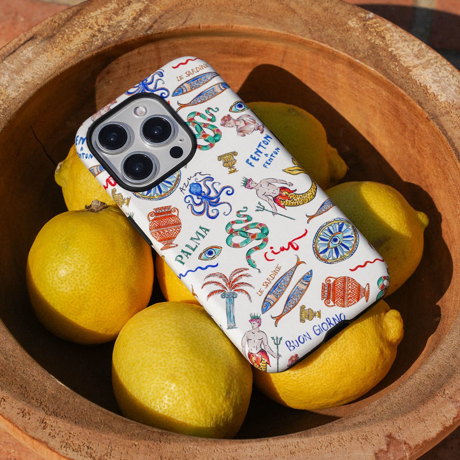 Il Mediterraneo Printed Phone Cases by Fenton & Fenton - The Dairy