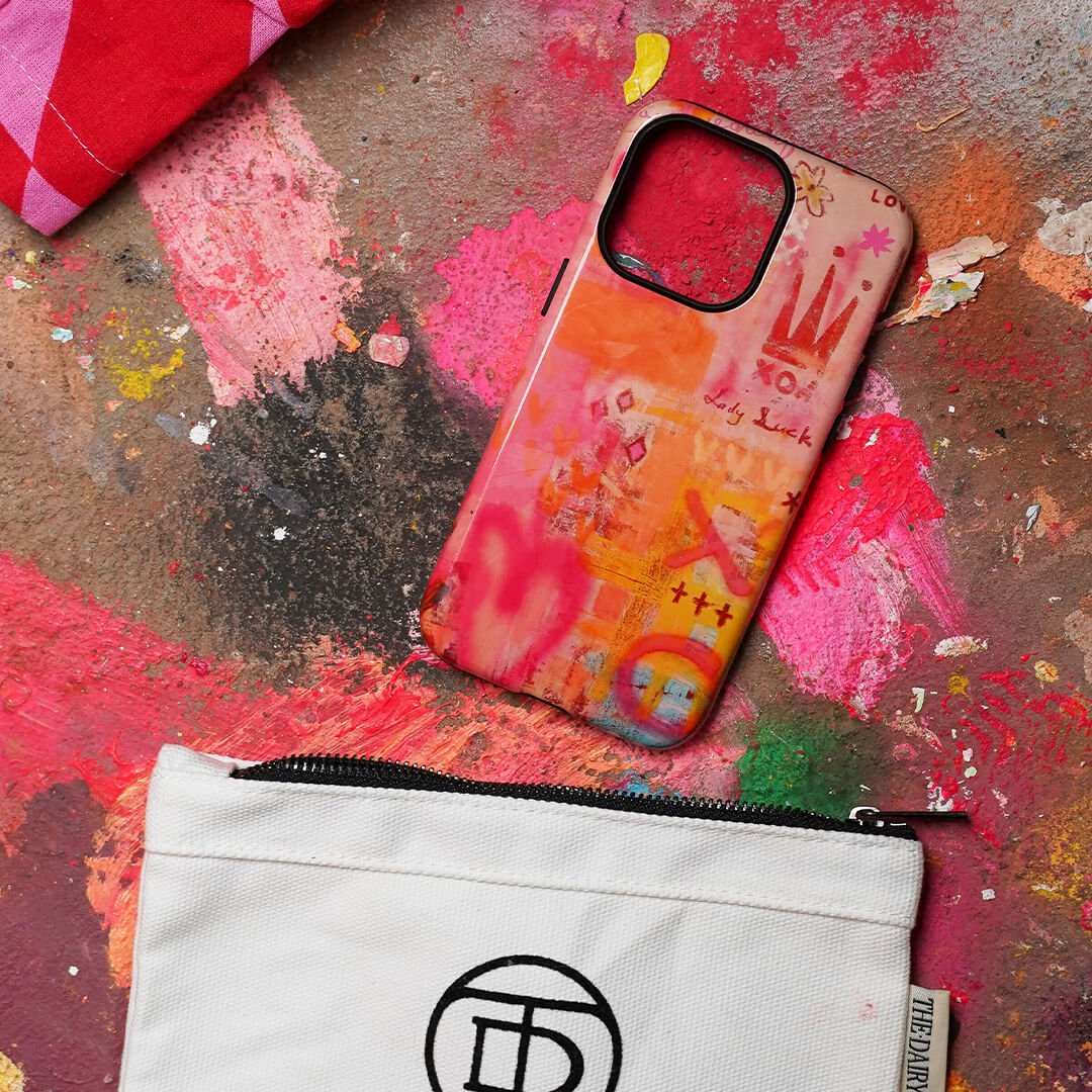 Lady Luck Printed Phone Cases by Jackie Green - The Dairy