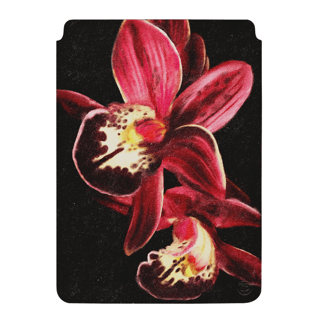 Deep Orchid Laptop & iPad Sleeve Laptop & Tablet Sleeve by Sally Hungerford - The Dairy