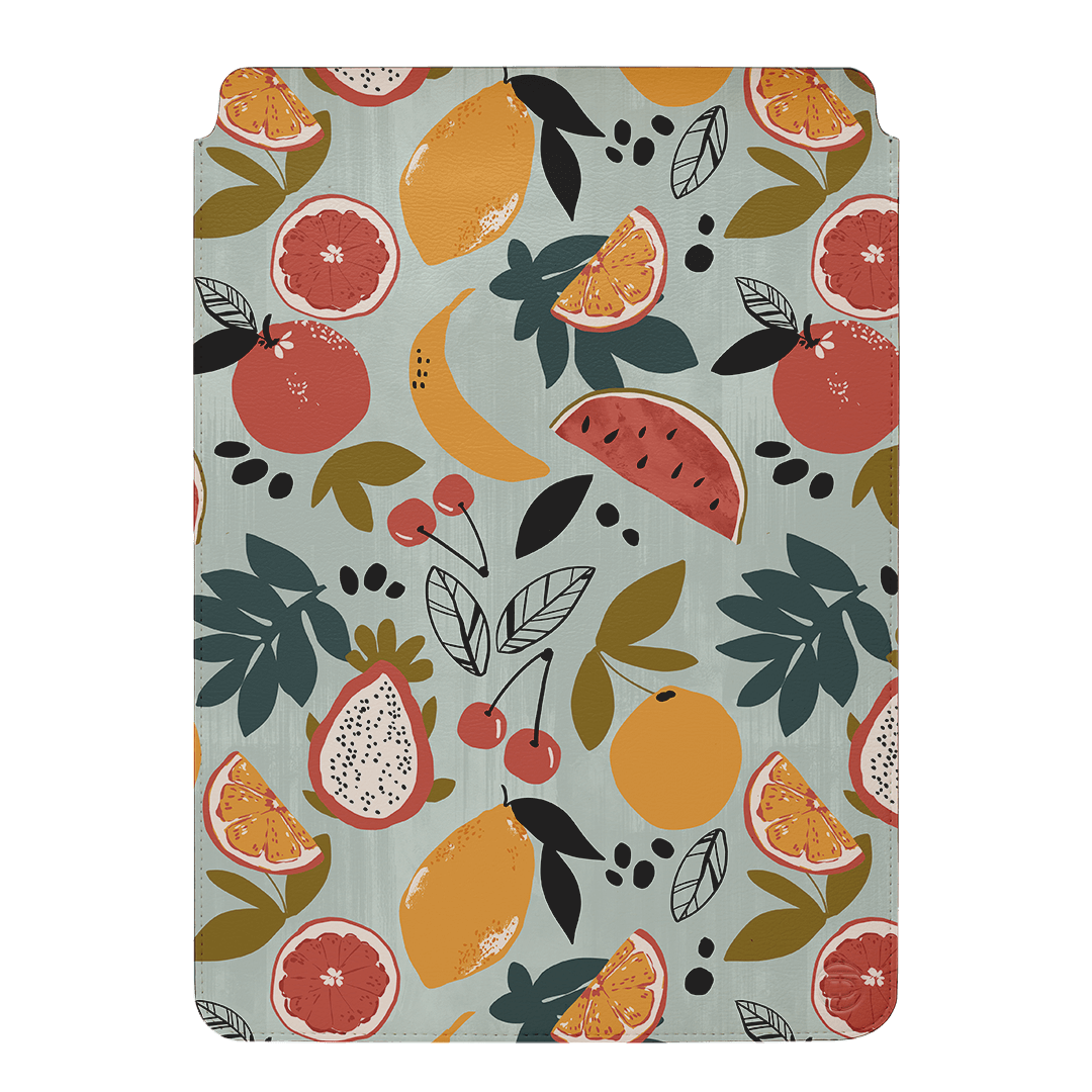 Fruit Market Laptop & iPad Sleeve Laptop & Tablet Sleeve by Charlie Taylor - The Dairy