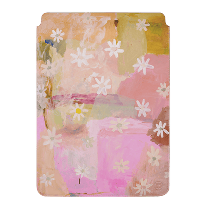 Get Happy Laptop & iPad Sleeve Laptop & Tablet Sleeve Small by Kate Eliza - The Dairy