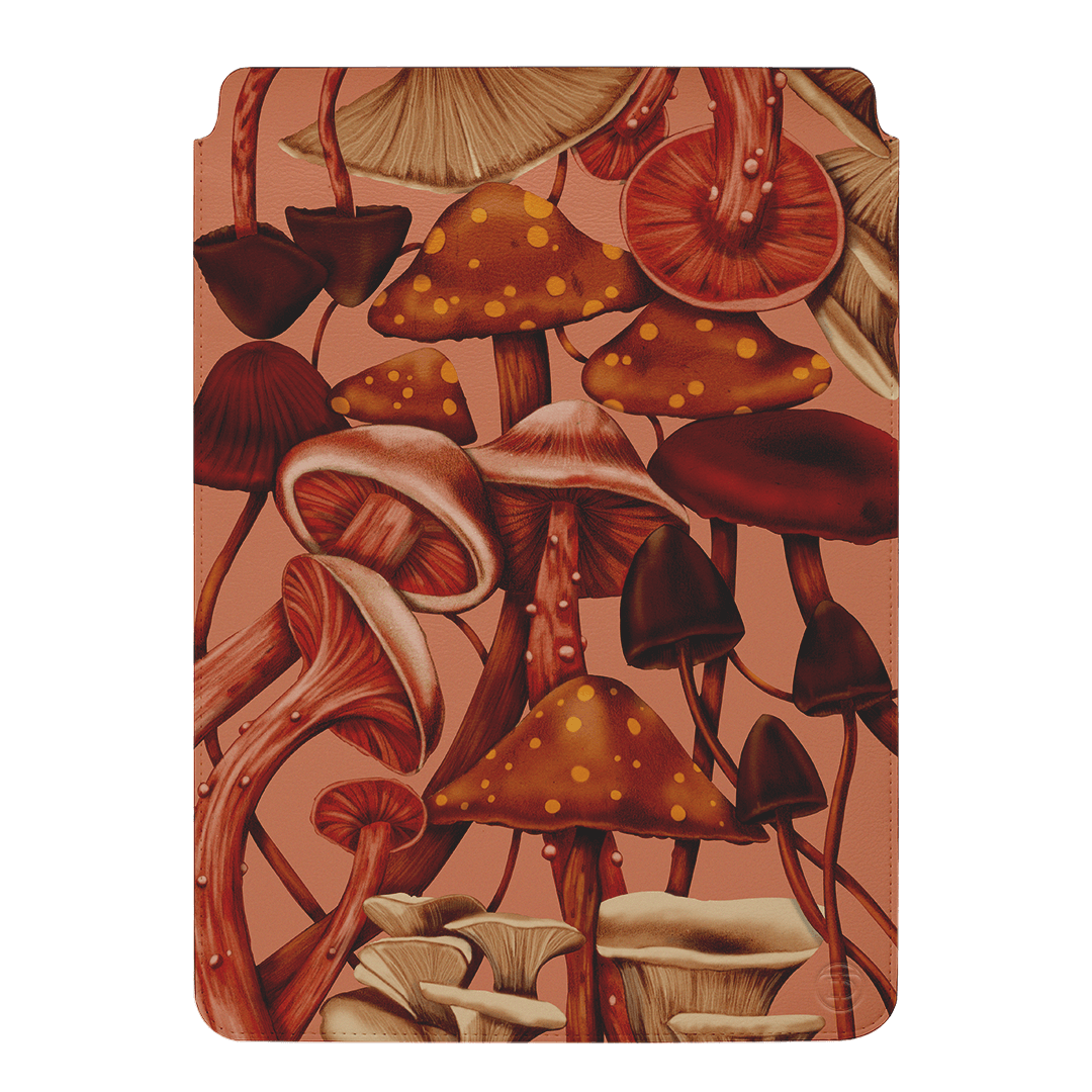 Shrooms Laptop & iPad Sleeve Laptop & Tablet Sleeve Small by Kelly Thompson - The Dairy