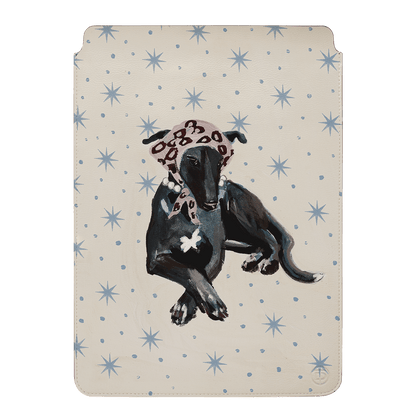 Vogue Hound Laptop & iPad Sleeve Laptop & Tablet Sleeve Small by Lisa Hu - The Dairy