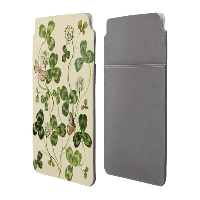 Clover & Butterflies Laptop & iPad Sleeve Laptop & Tablet Sleeve Small by Ellie Mae - The Dairy