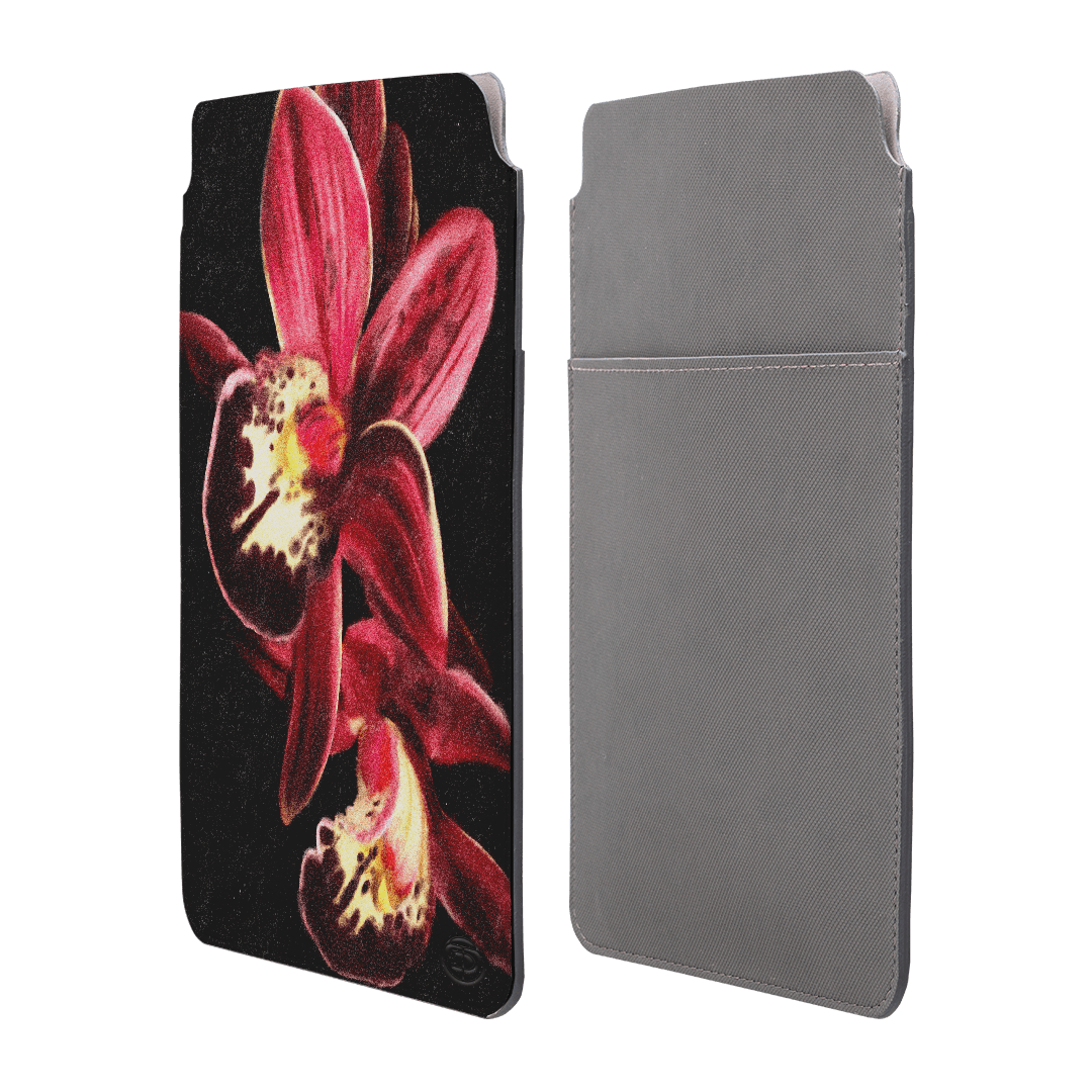 Deep Orchid Laptop & iPad Sleeve Laptop & Tablet Sleeve by Sally Hungerford - The Dairy