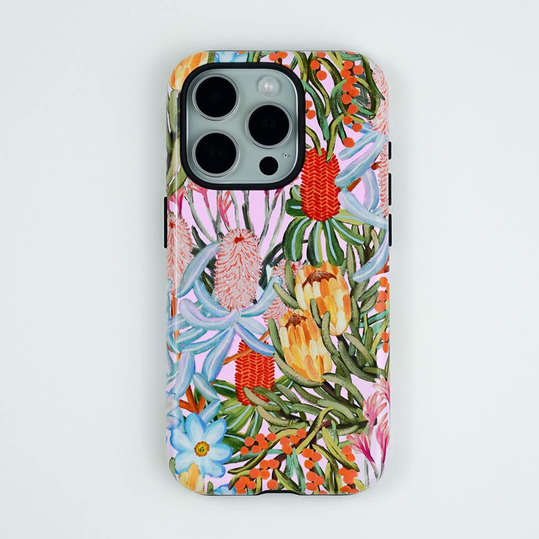Floral Sorbet Printed Phone Cases by Amy Gibbs - The Dairy