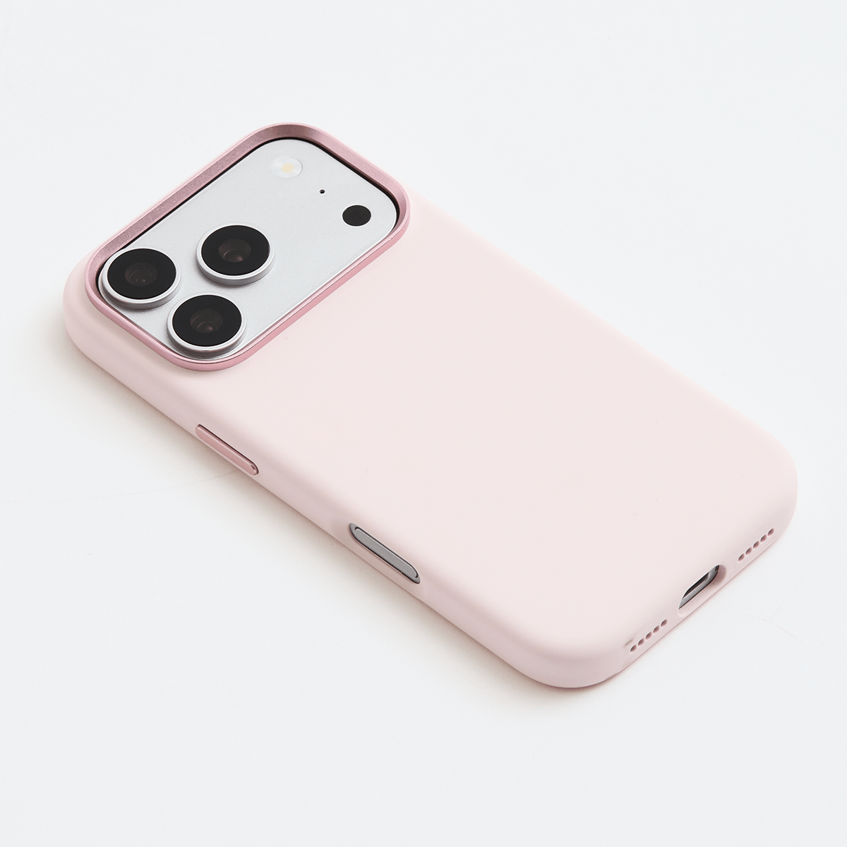 Silicone MagSafe iPhone Case Blush Pink Silicone by The Dairy - The Dairy