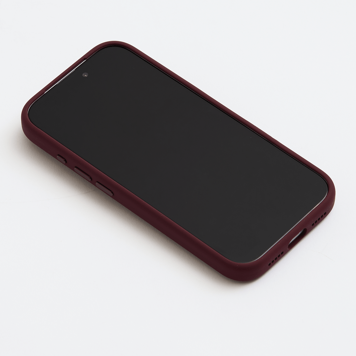 Silicone MagSafe iPhone Case Burgundy Silicone by The Dairy - The Dairy