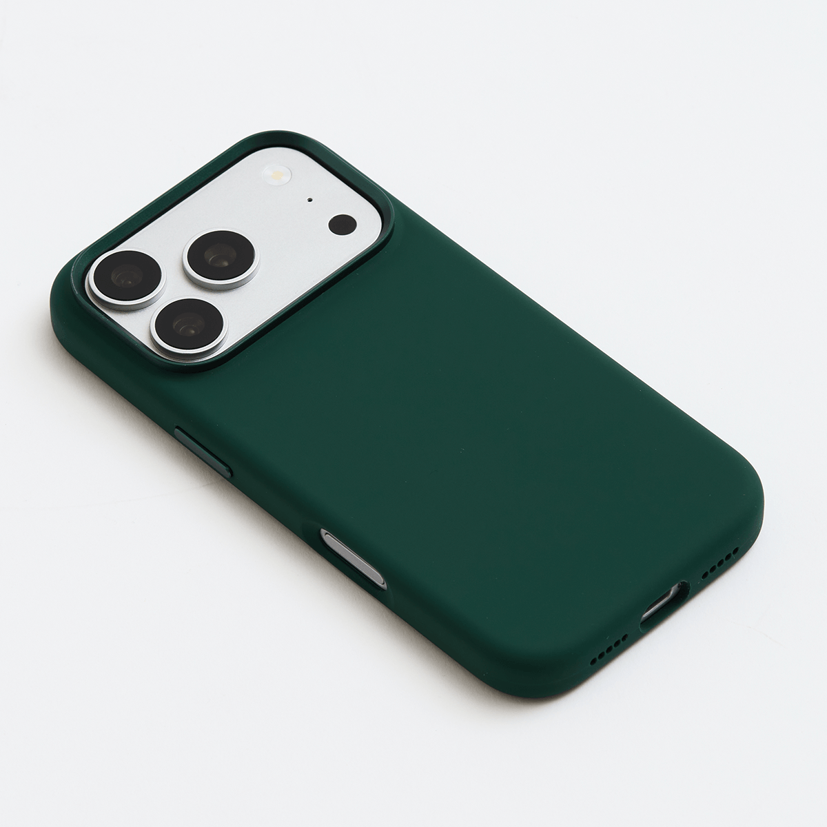 Silicone MagSafe iPhone Case Forest Green Silicone by The Dairy - The Dairy
