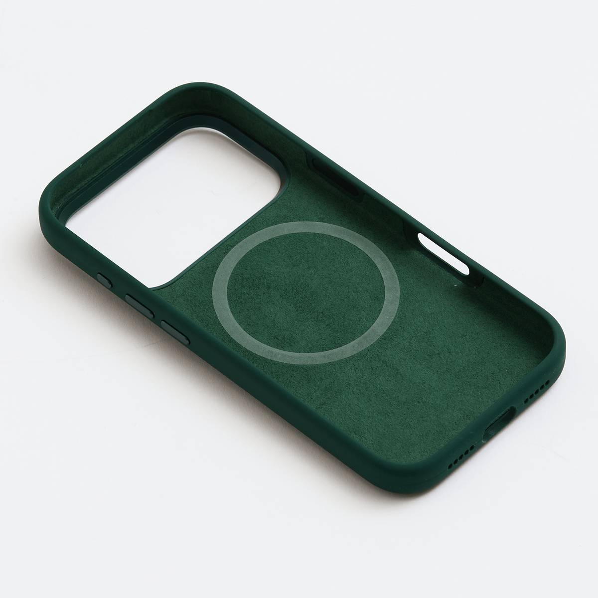 Silicone MagSafe iPhone Case Forest Green Silicone by The Dairy - The Dairy