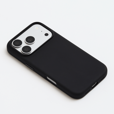 Silicone MagSafe iPhone Case Midnight Black Silicone iPhone 18 Pro by The Dairy - The Dairy