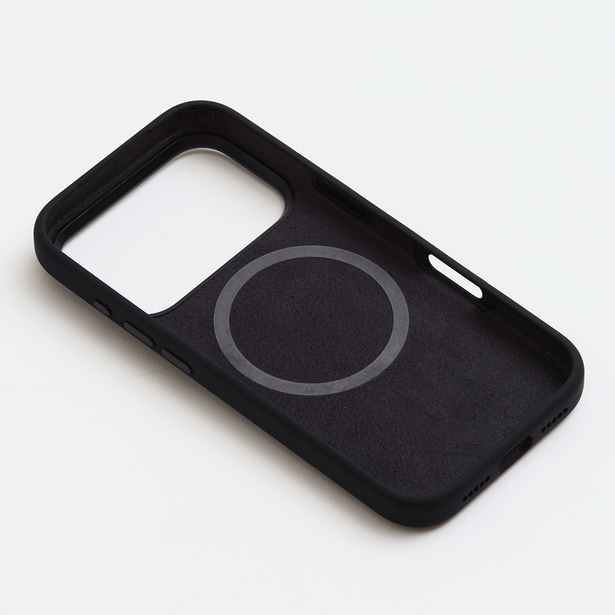 Silicone MagSafe iPhone Case Midnight Black Silicone by The Dairy - The Dairy
