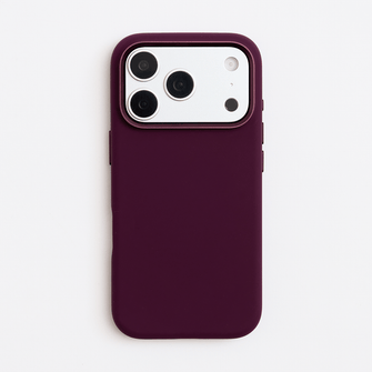 Silicone MagSafe iPhone Case Plum Silicone iPhone 18 Pro by The Dairy - The Dairy