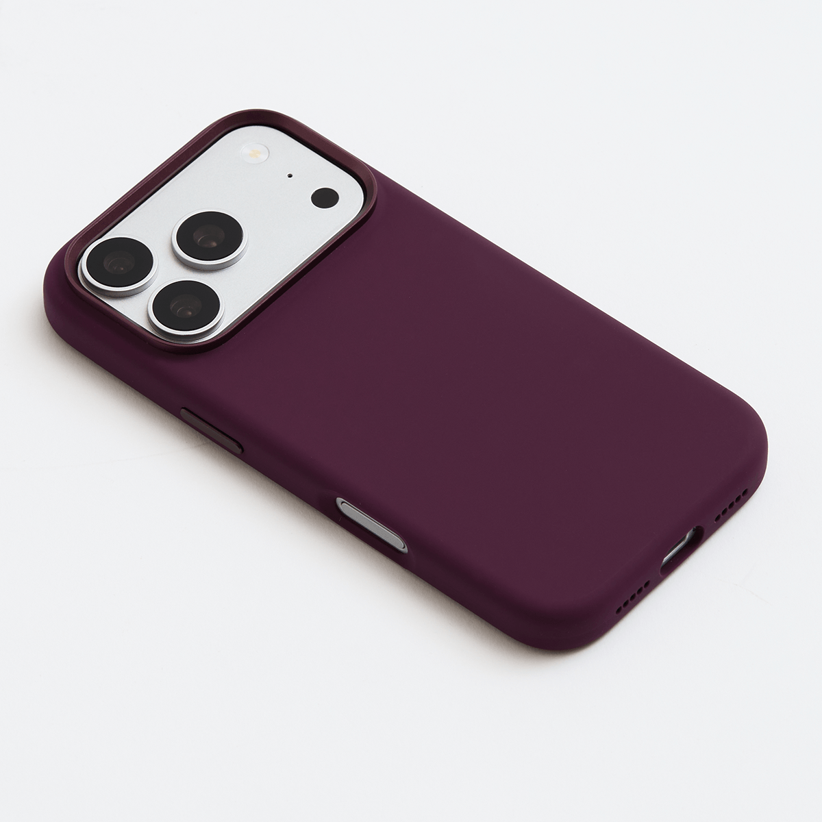 Silicone MagSafe iPhone Case Plum Silicone by The Dairy - The Dairy