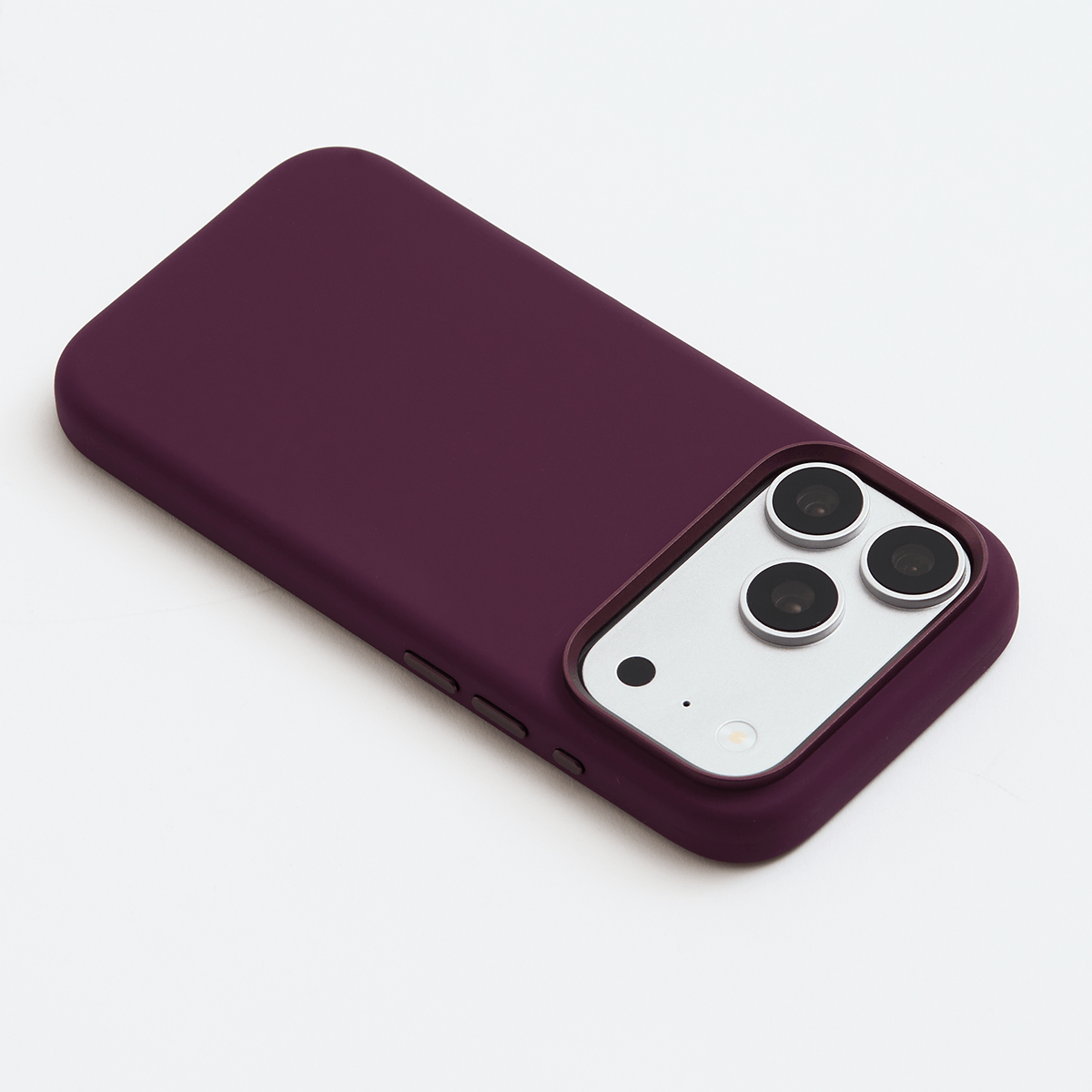 Silicone MagSafe iPhone Case Plum Silicone by The Dairy - The Dairy