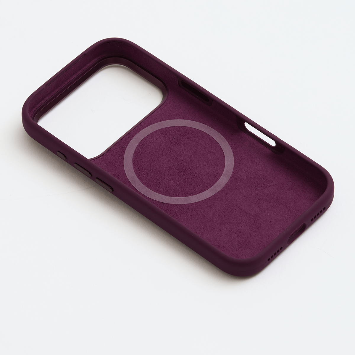 Silicone MagSafe iPhone Case Plum Silicone by The Dairy - The Dairy