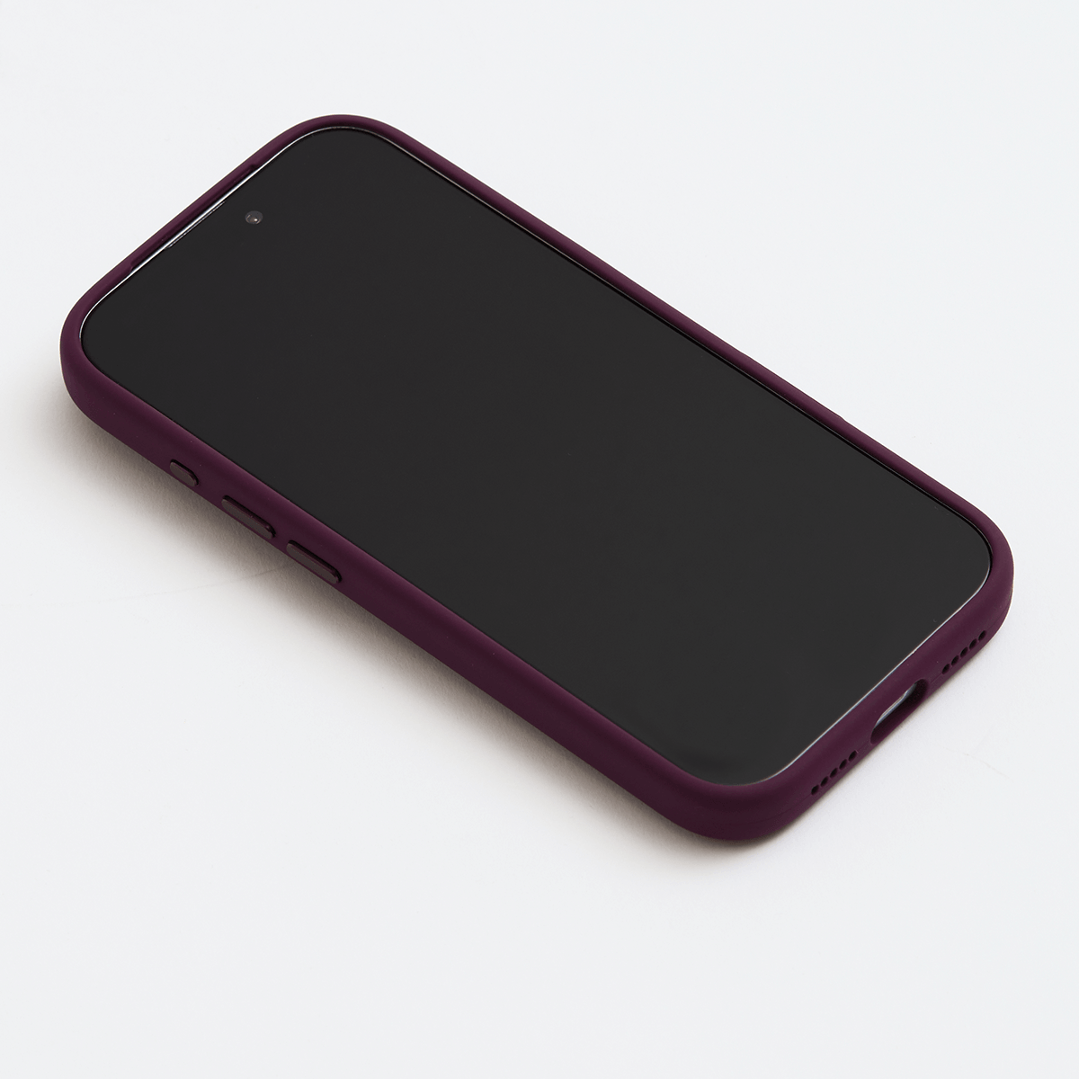 Silicone MagSafe iPhone Case Plum Silicone by The Dairy - The Dairy