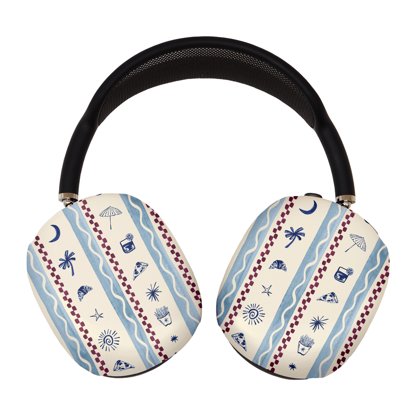 Summer Snacks Blue AirPods Max Case AirPods Max Case by Charlie Taylor - The Dairy