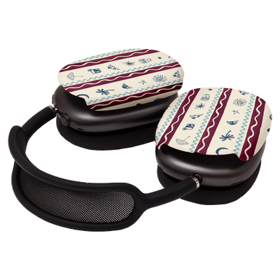 Summer Snacks Burgundy AirPods Max Case AirPods Max Case by Charlie Taylor - The Dairy