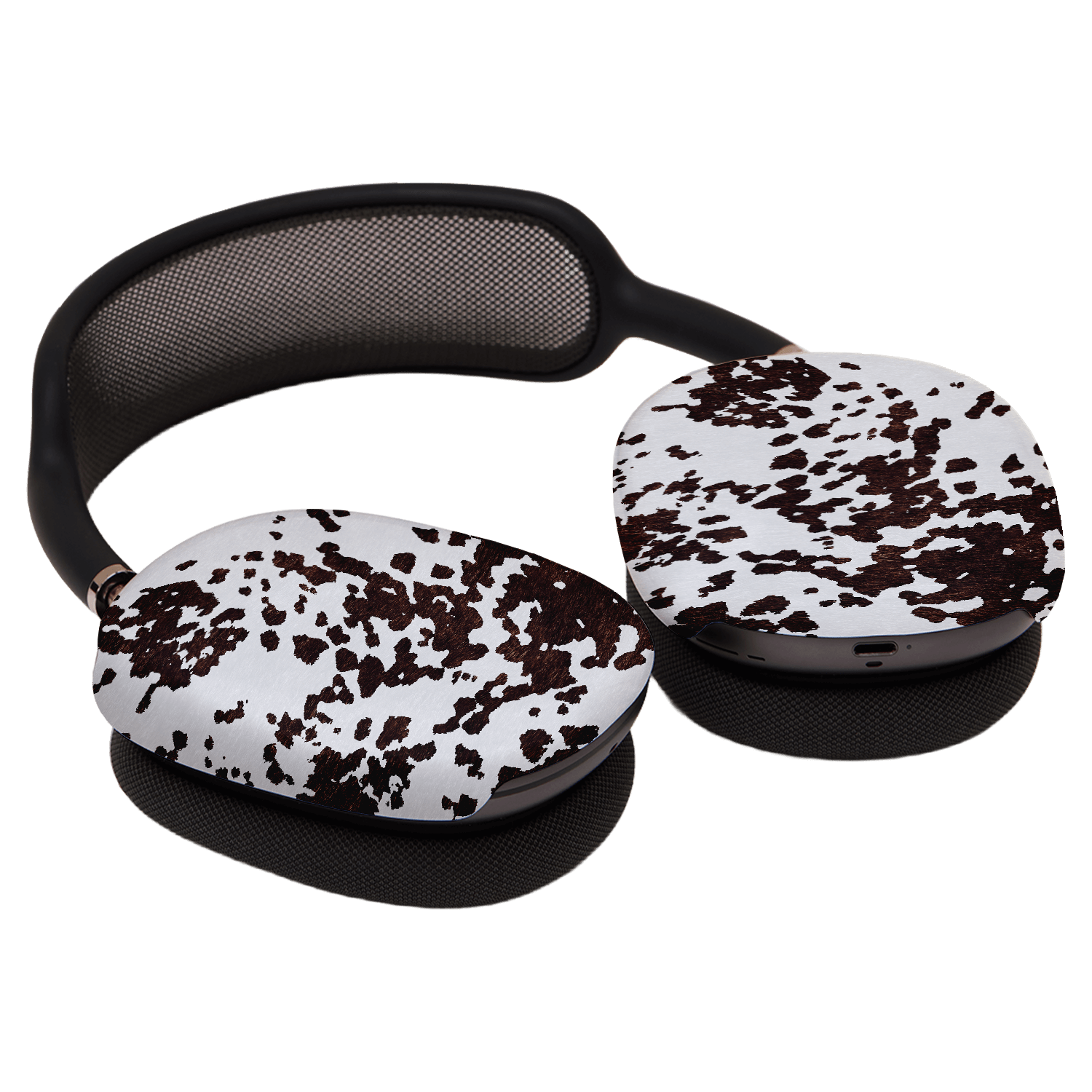 Cowhide Charm AirPods Max Case AirPods Max Case by The Dairy - The Dairy