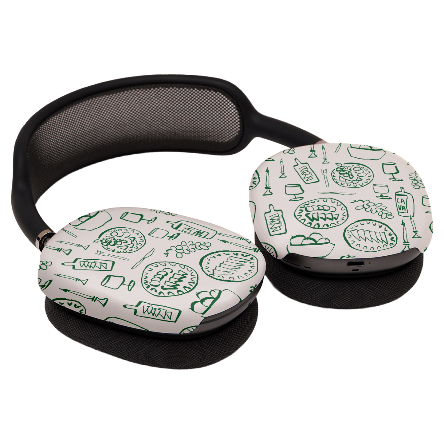 Dinner Parties AirPods Max Case AirPods Max Case by Phthalo Ruth - The Dairy