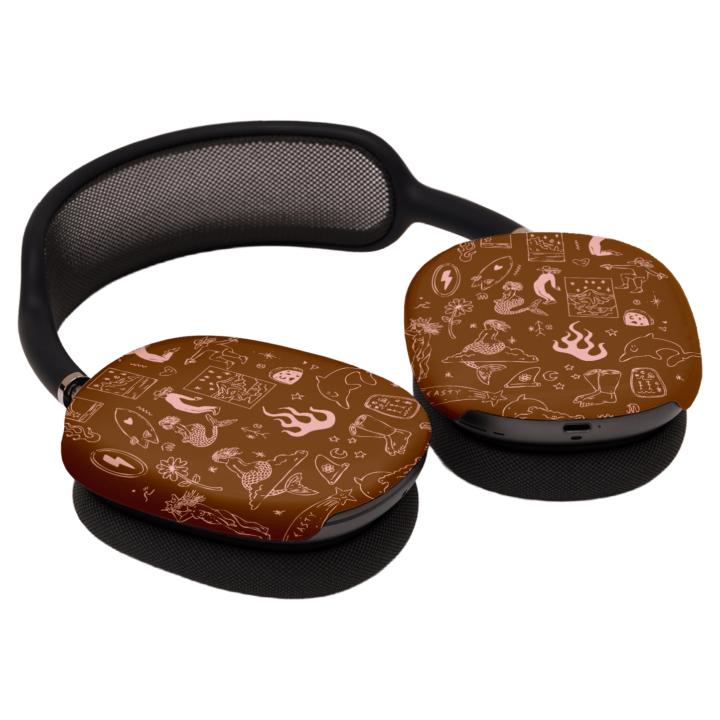 Easty Flash Brown AirPods Max Case AirPods Max Case by Easty Beasty - The Dairy