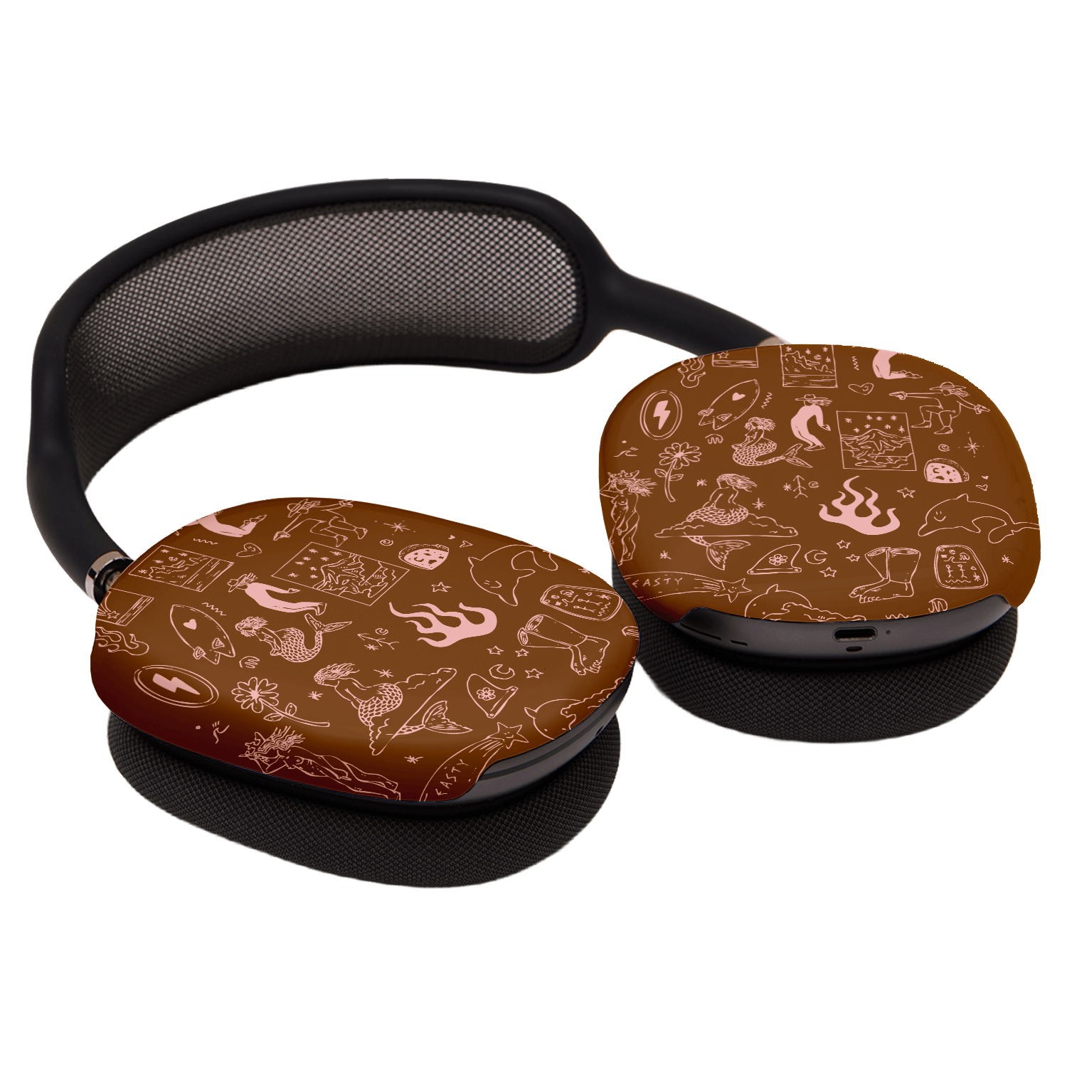 Easty Flash Brown AirPods Max Case AirPods Max Case by Easty Beasty - The Dairy