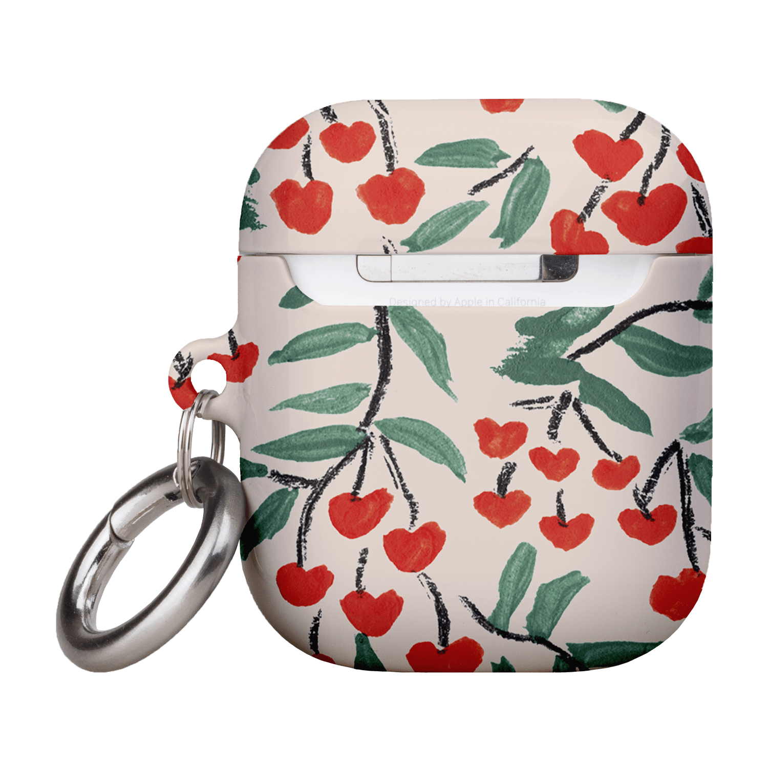 Cherry Love AirPods Case AirPods Case by Phthalo Ruth - The Dairy