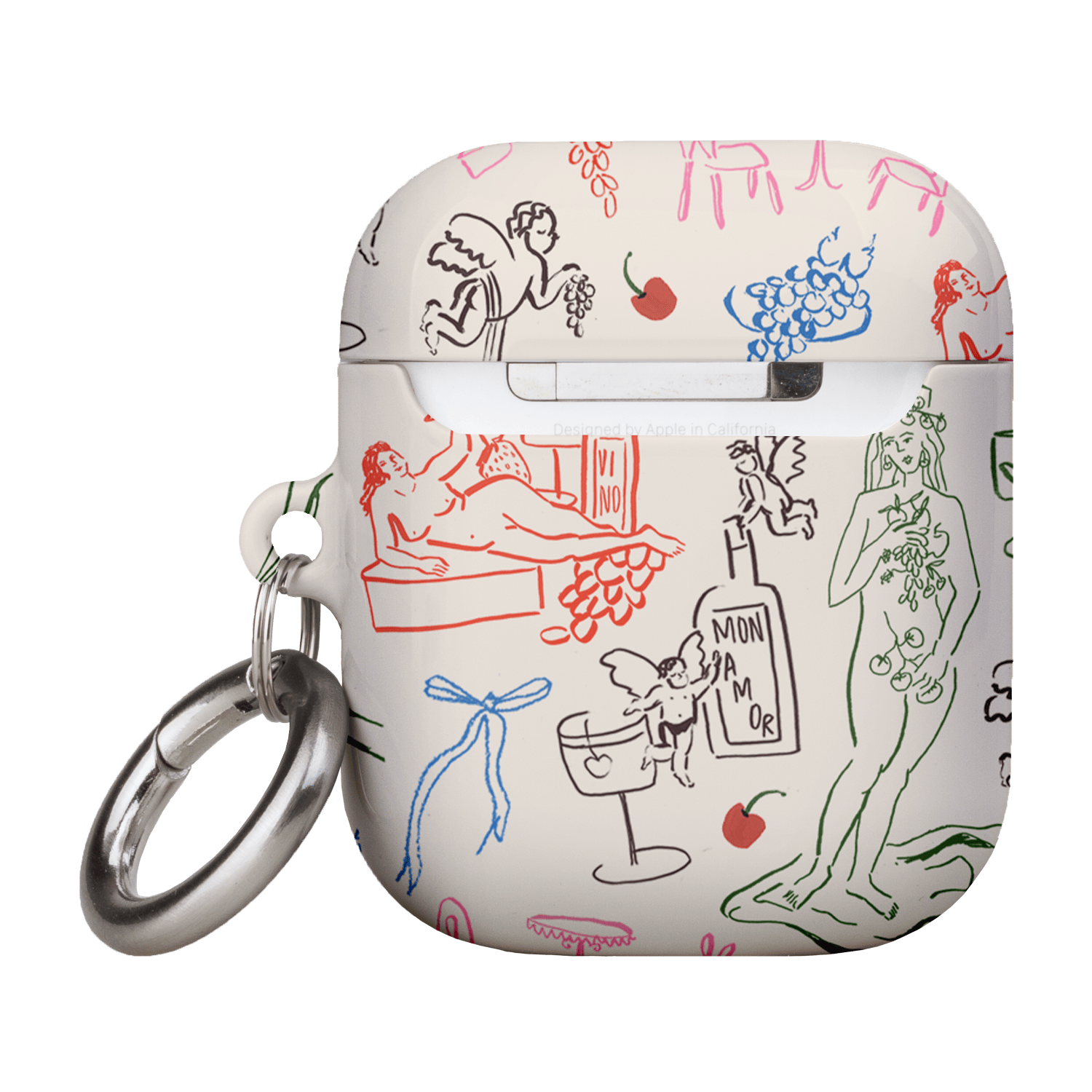 Muse Dreams AirPods Case AirPods Case by Phthalo Ruth - The Dairy