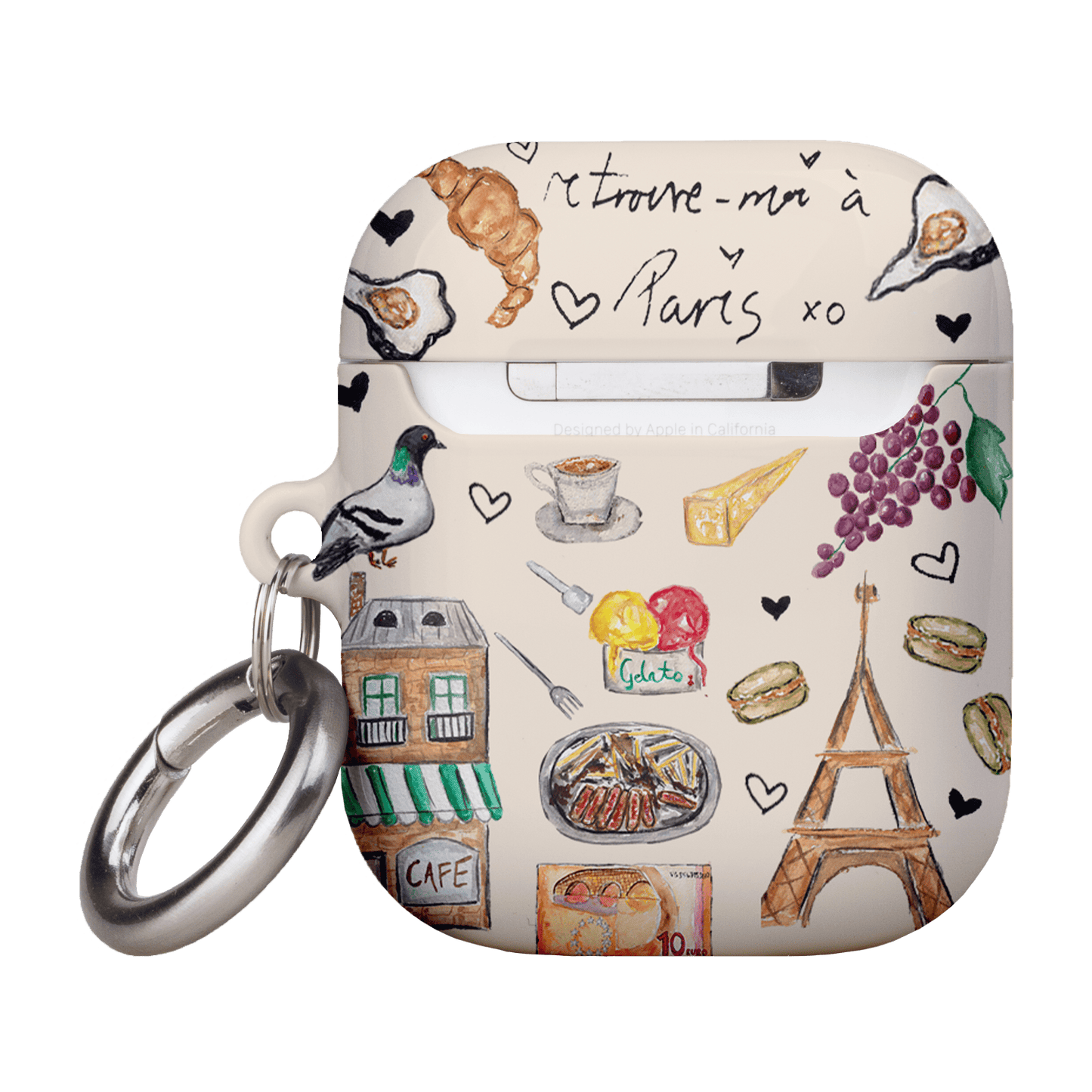 Parisian Daydream AirPods Case AirPods Case by BG. Studio - The Dairy