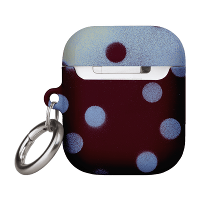 Plum Polka Dot AirPods Pro Case AirPods Pro Case by Jasmine Dowling - The Dairy