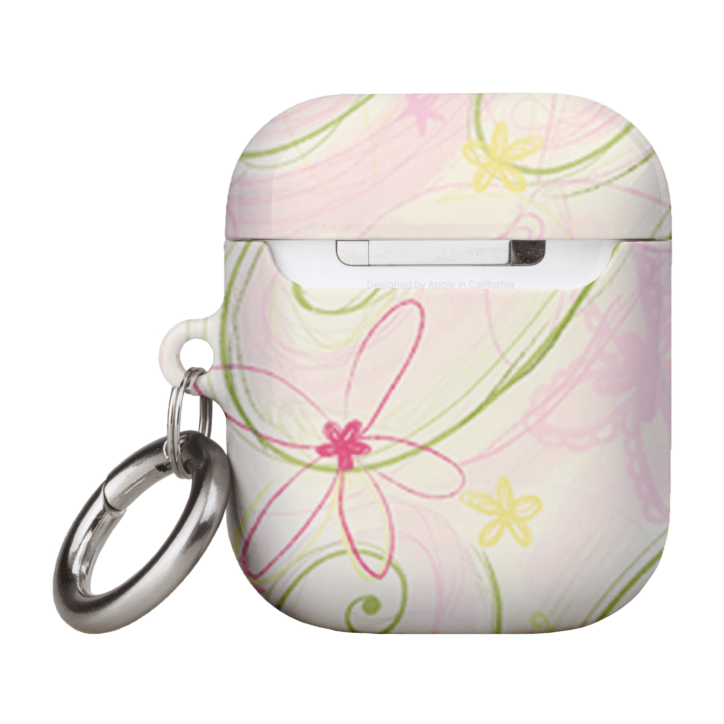 Swirl Pink AirPods Case AirPods Case by Kayla Carr - The Dairy