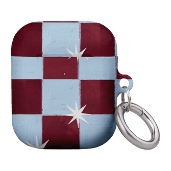 Blue Checks AirPods Case AirPods Case 1st Gen by Lisa Hu - The Dairy