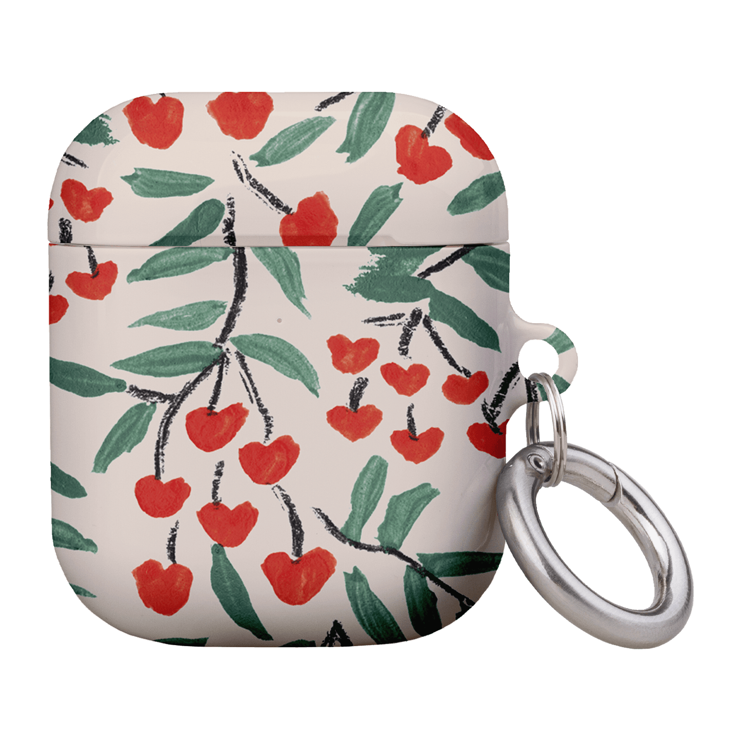 Cherry Love AirPods Case AirPods Case 1st Gen by Phthalo Ruth - The Dairy