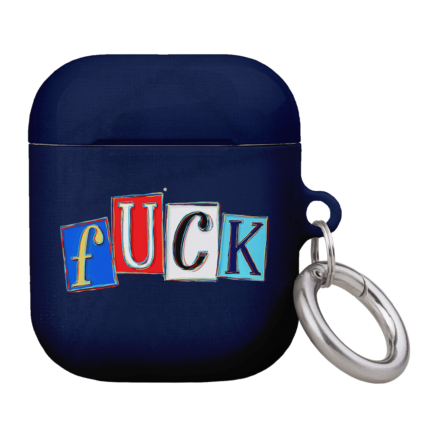 Lil Fcks Blue AirPods Case AirPods Case 1st Gen by Margarbs Art - The Dairy