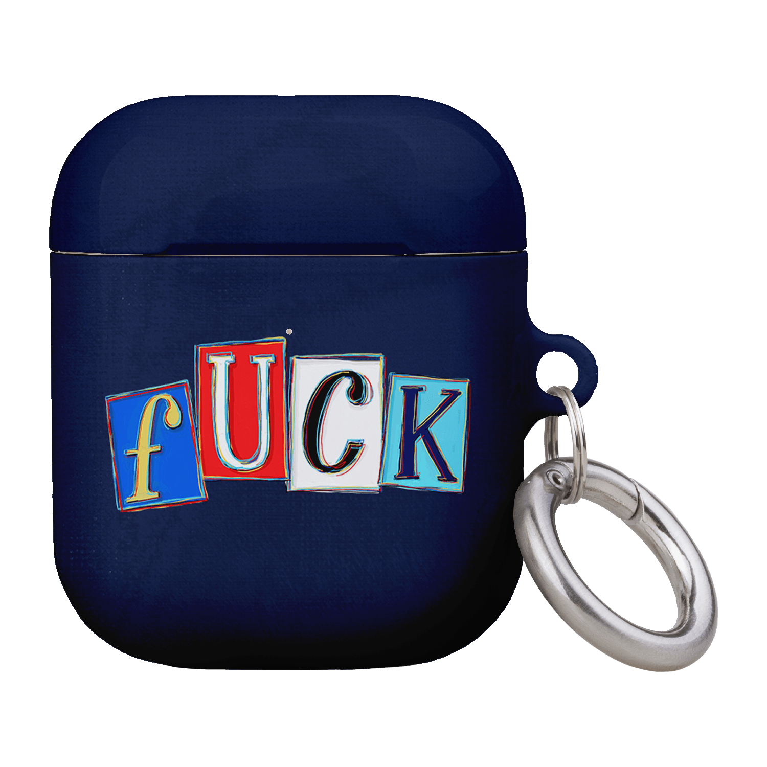 Lil Fcks Blue AirPods Case AirPods Case 1st Gen by Margarbs Art - The Dairy