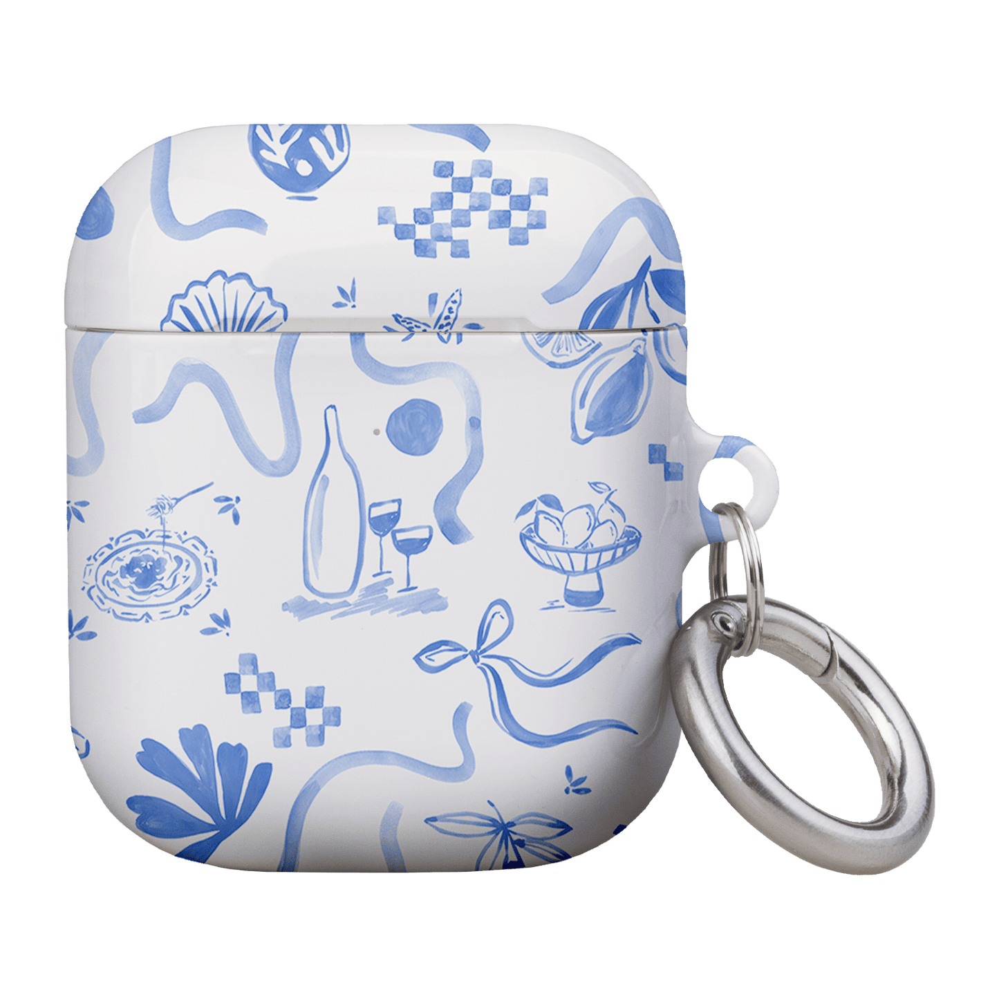 Mediterranean Wave AirPods Case AirPods Case 1st Gen by Charlie Taylor - The Dairy