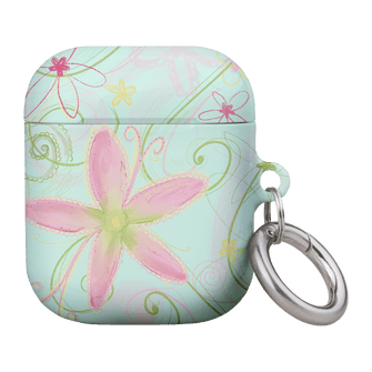 Swirl Blue AirPods Case AirPods Case 1st Gen by Kayla Carr - The Dairy
