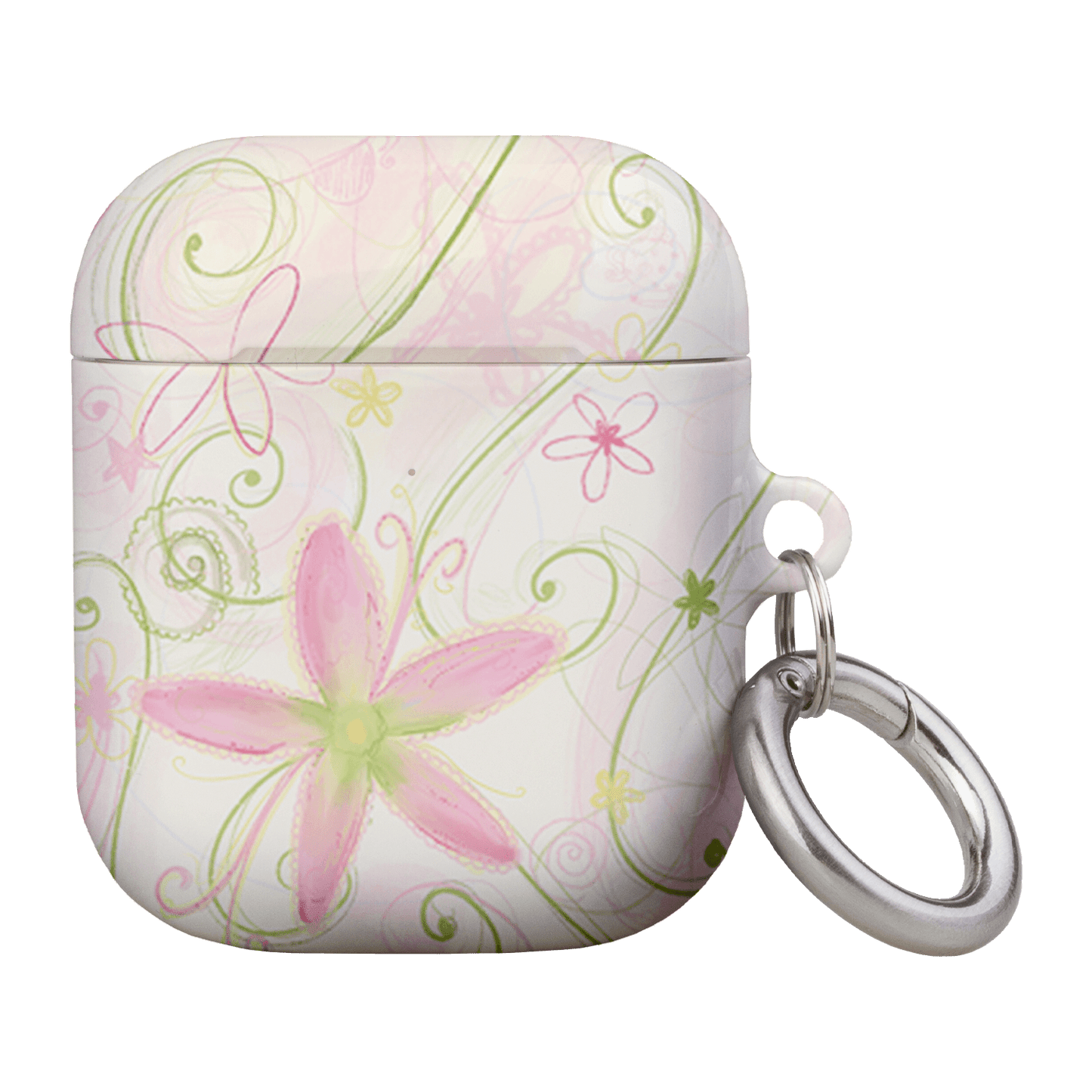 Swirl Pink AirPods Case AirPods Case 1st Gen by Kayla Carr - The Dairy