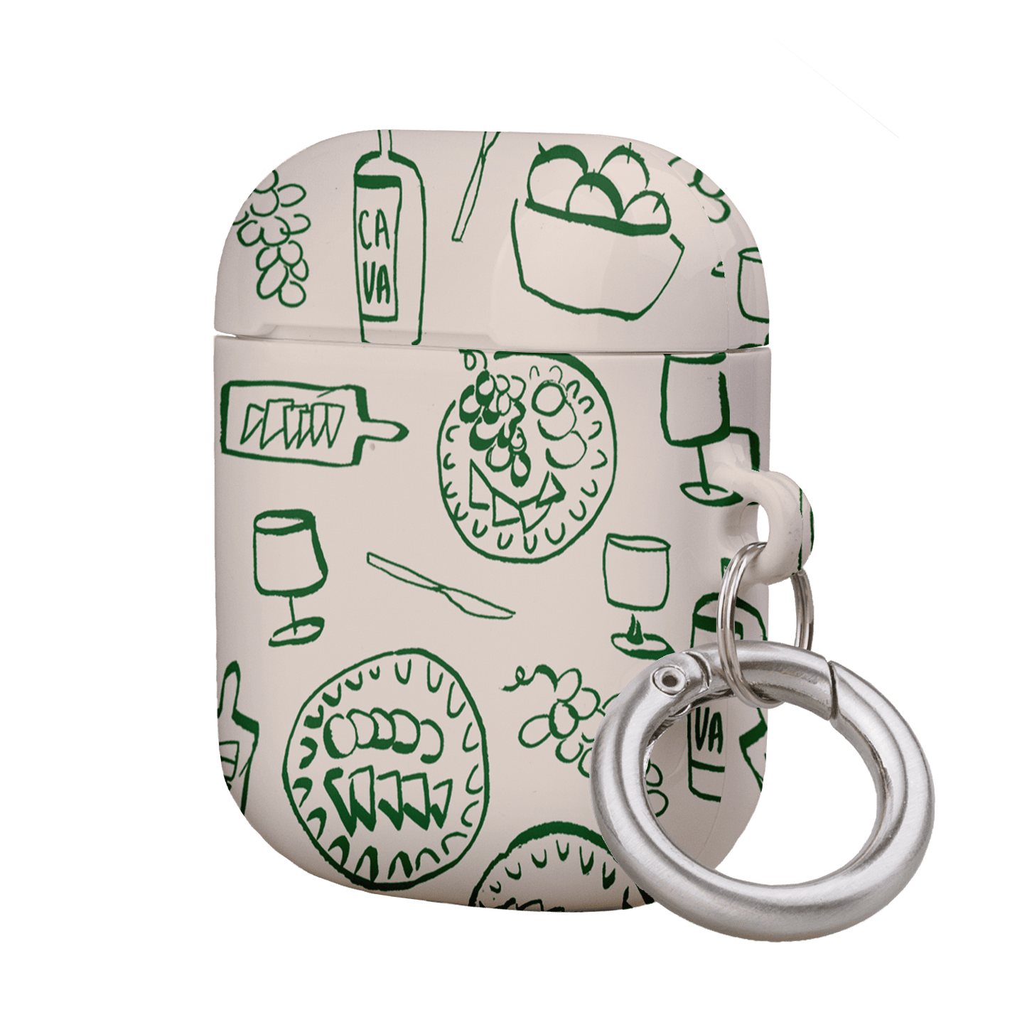 Dinner Parties AirPods Case AirPods Case by Phthalo Ruth - The Dairy