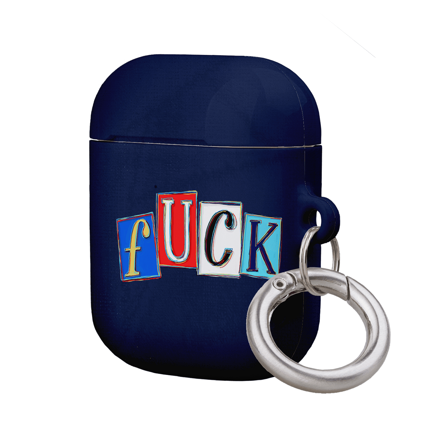 Lil Fcks Blue AirPods Case AirPods Case by Margarbs Art - The Dairy