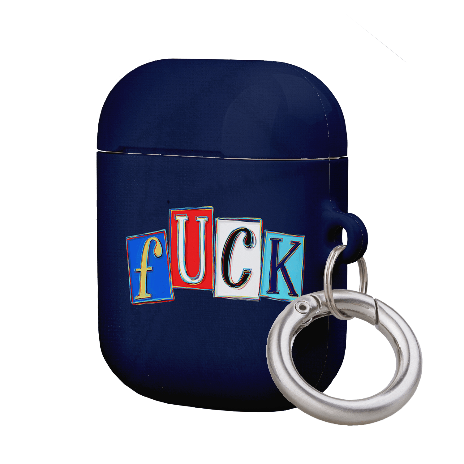 Lil Fcks Blue AirPods Case AirPods Case by Margarbs Art - The Dairy