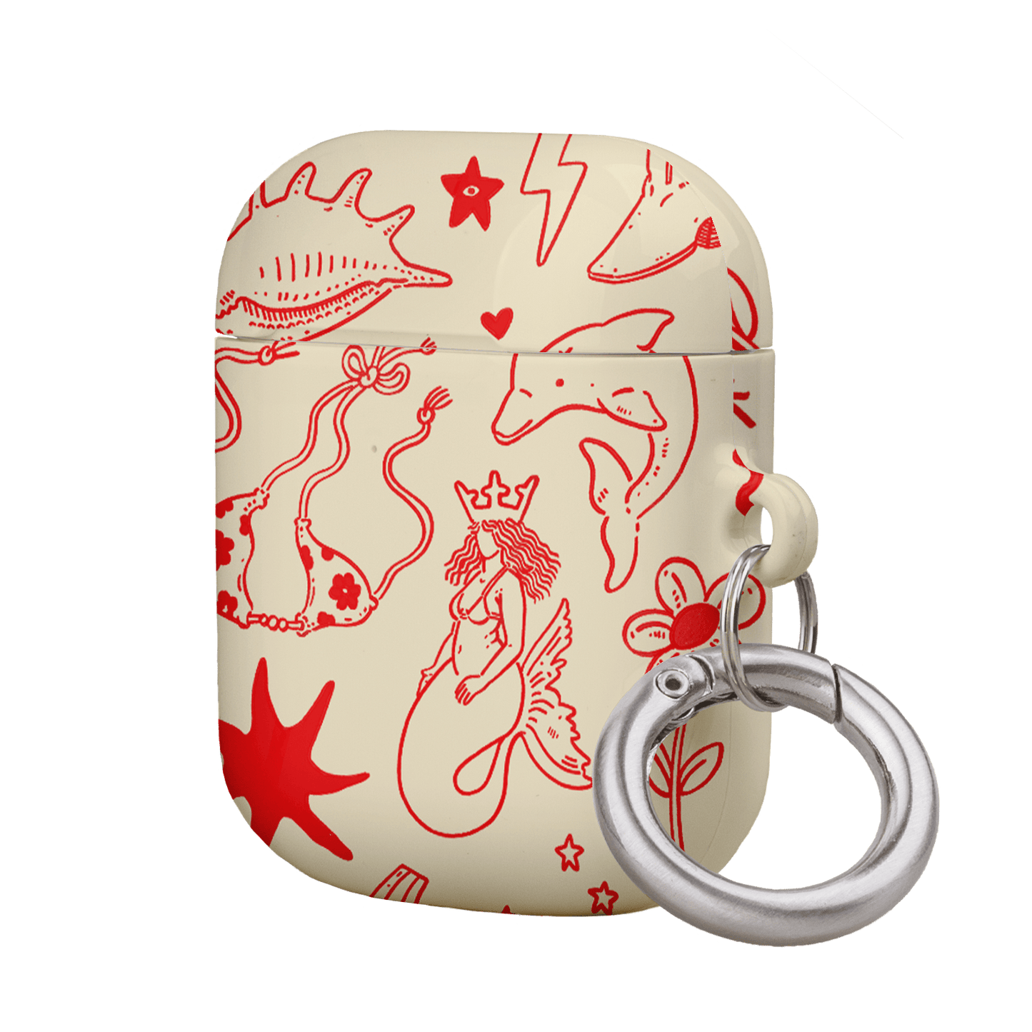 Spiced Cowboy Cream AirPods Case AirPods Case by Easty Beasty - The Dairy