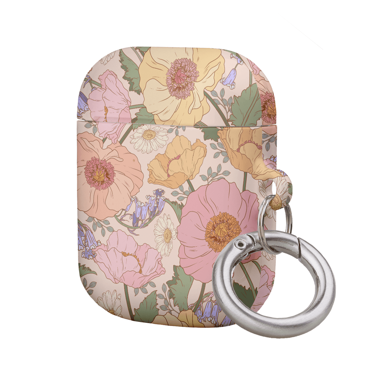 Spring Poppy AirPods Case AirPods Case by Kasiags Art - The Dairy