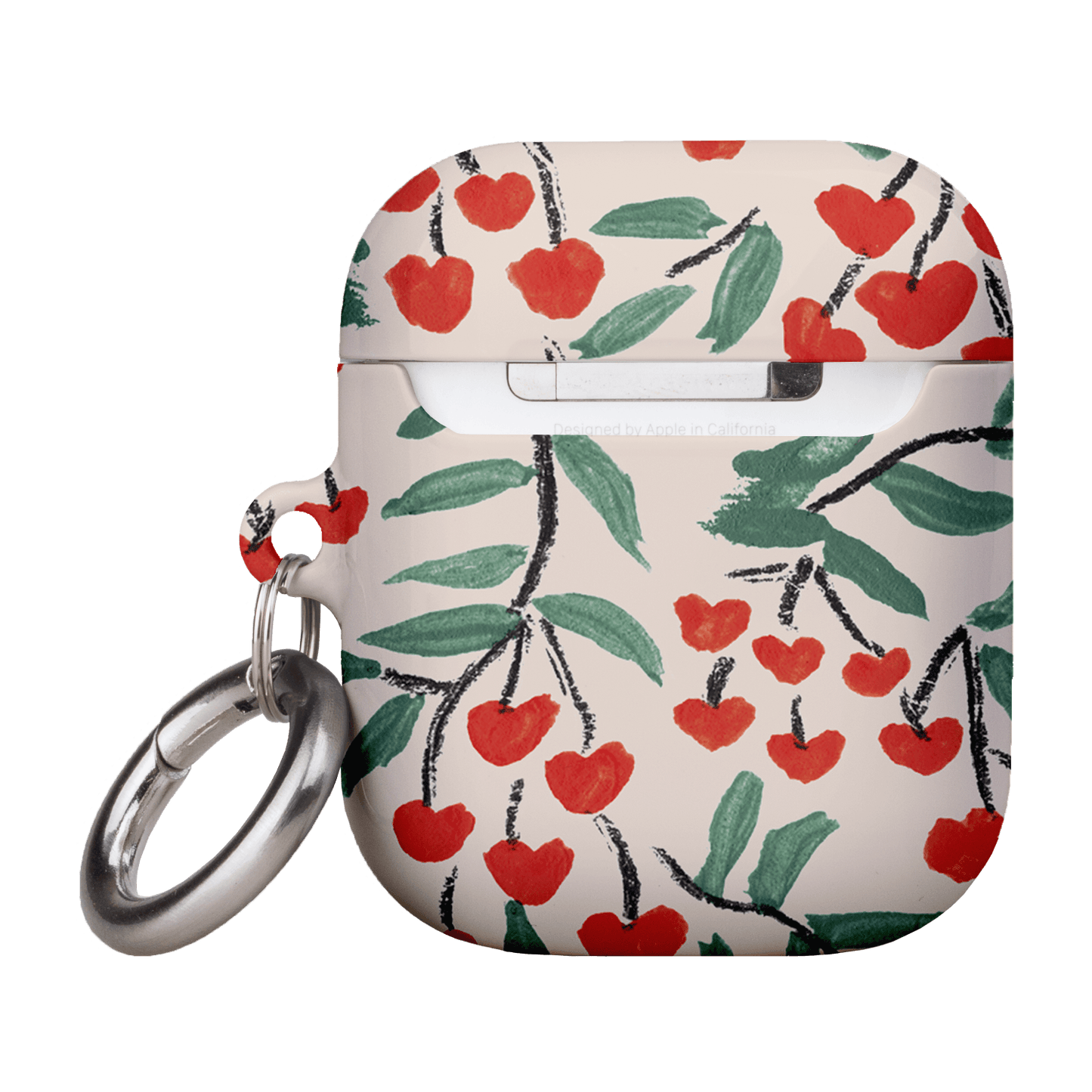 Cherry Love AirPods Case AirPods Case by Phthalo Ruth - The Dairy