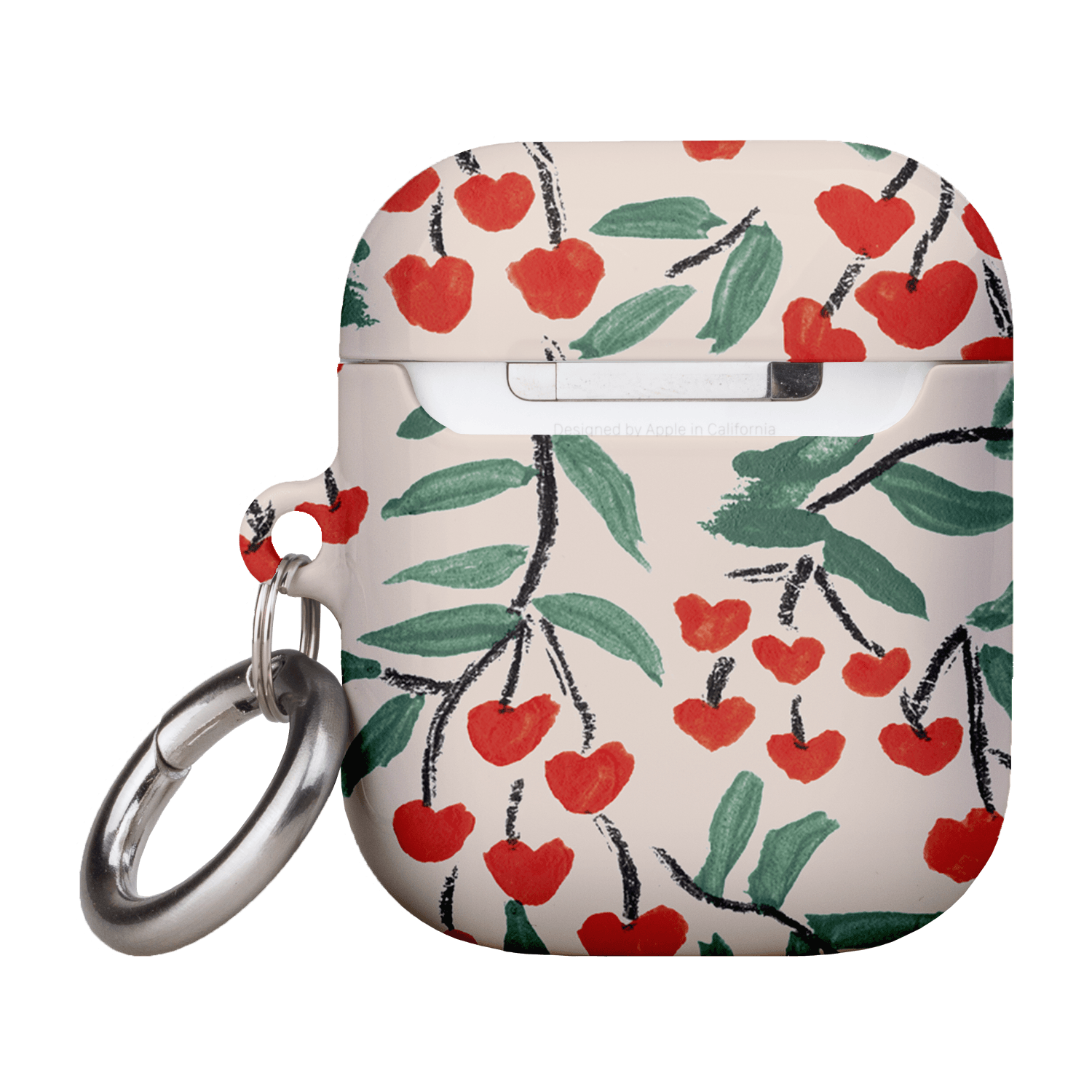 Cherry Love AirPods Case AirPods Case by Phthalo Ruth - The Dairy