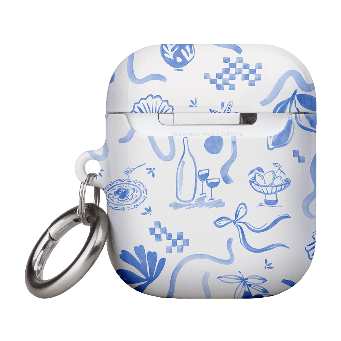 Mediterranean Wave AirPods Case AirPods Case by Charlie Taylor - The Dairy