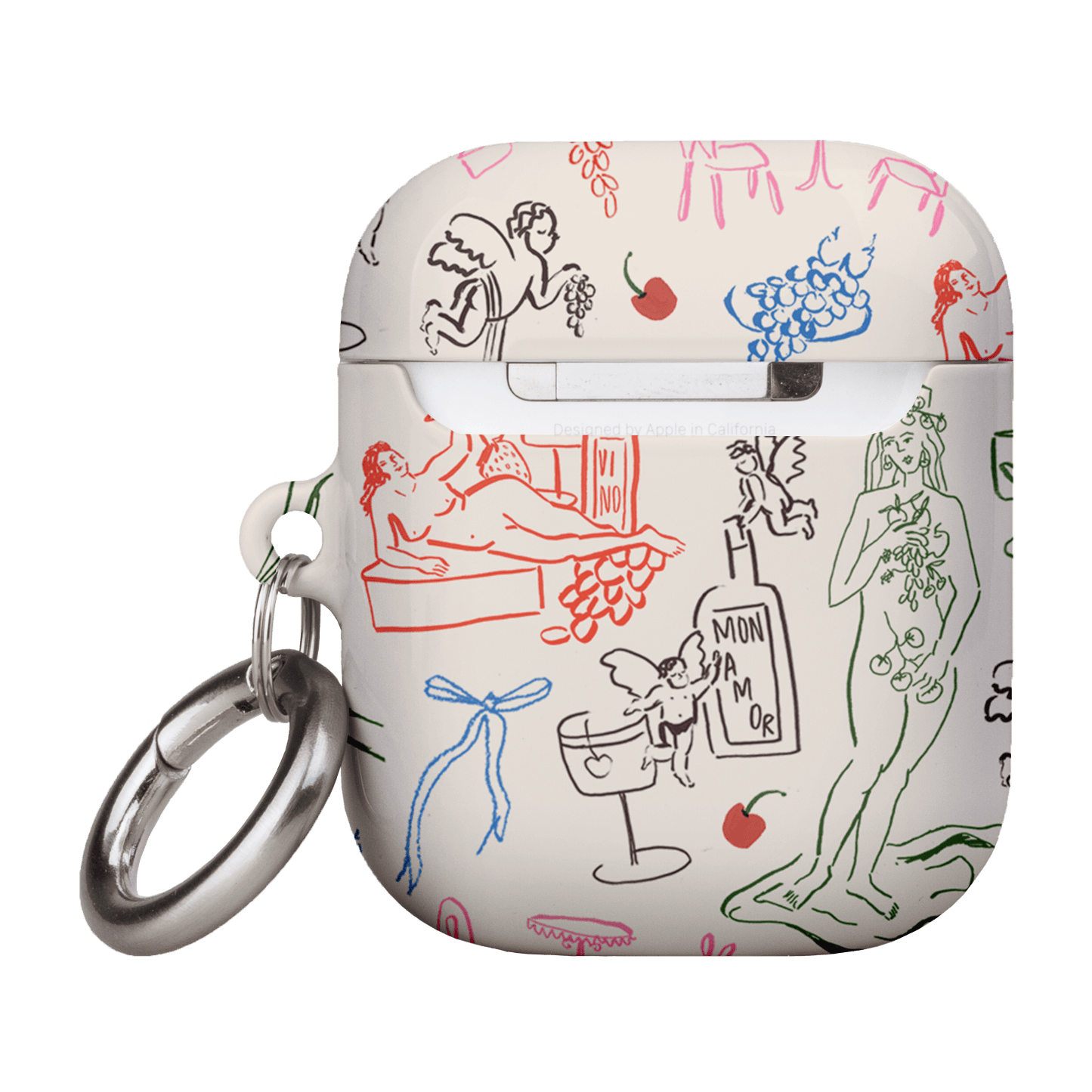 Muse Dreams AirPods Case AirPods Case by Phthalo Ruth - The Dairy