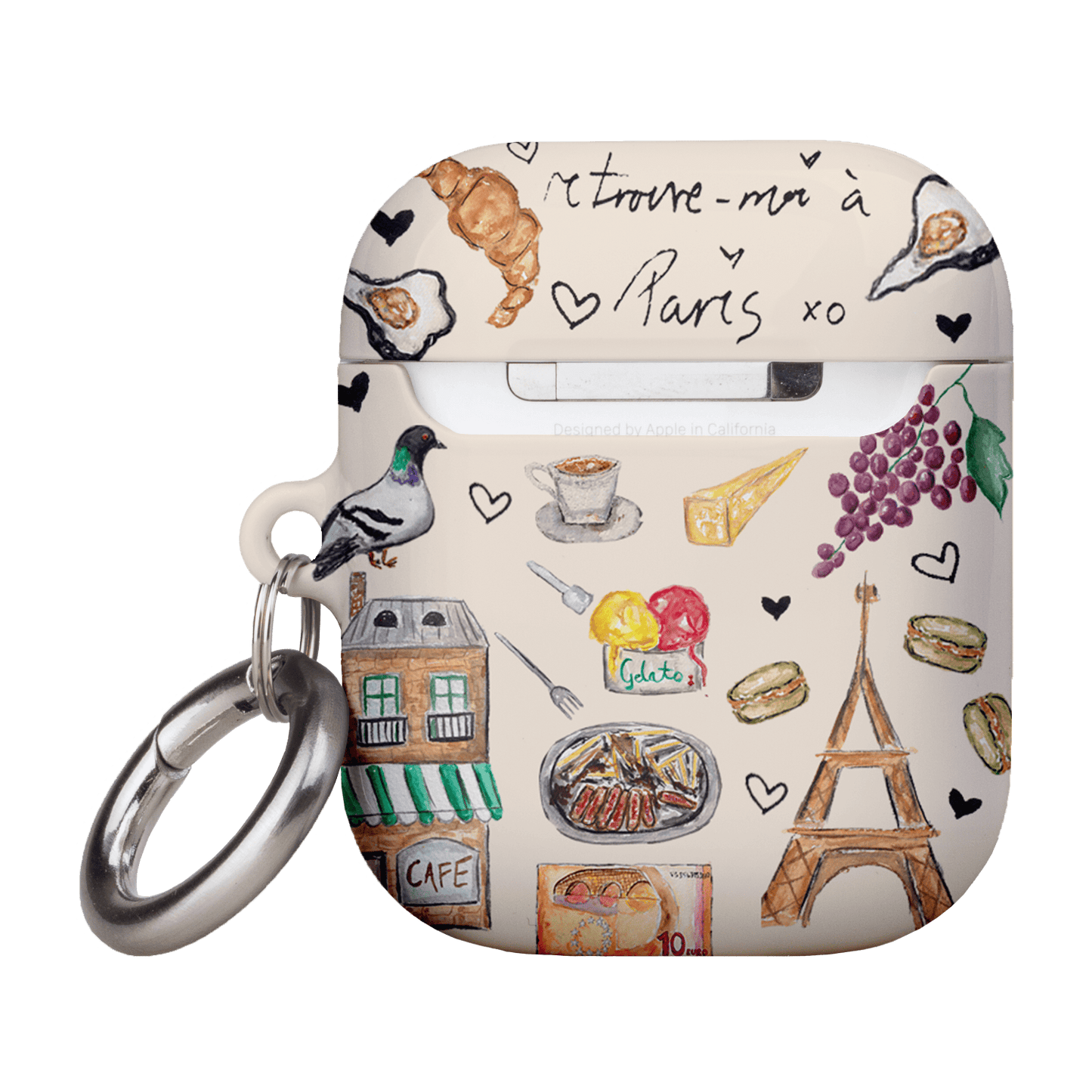 Parisian Daydream AirPods Case AirPods Case by BG. Studio - The Dairy