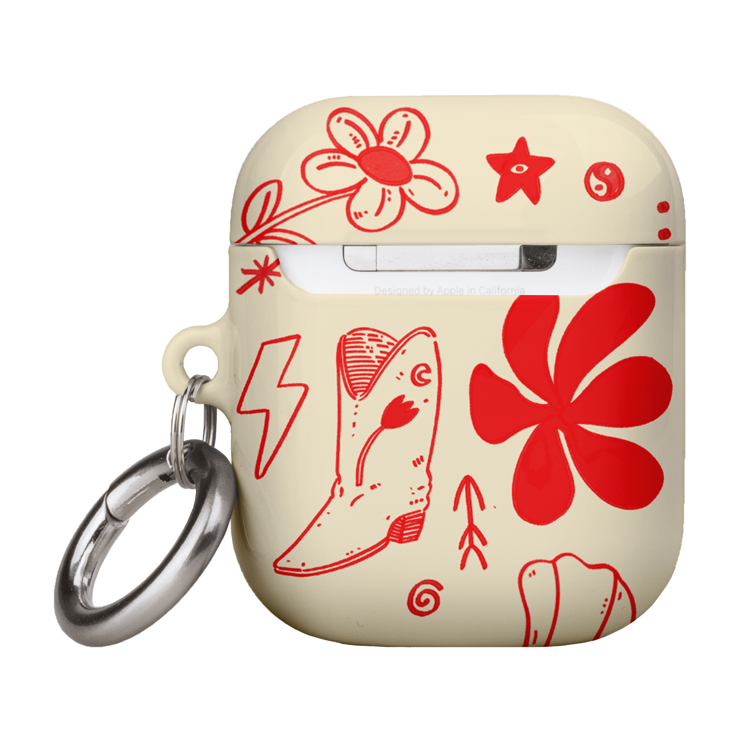Spiced Cowboy Cream AirPods Case AirPods Case by Easty Beasty - The Dairy
